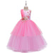 Princess dress | Girls' Floral Sleeveless Maxi