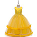 yellow princess dress